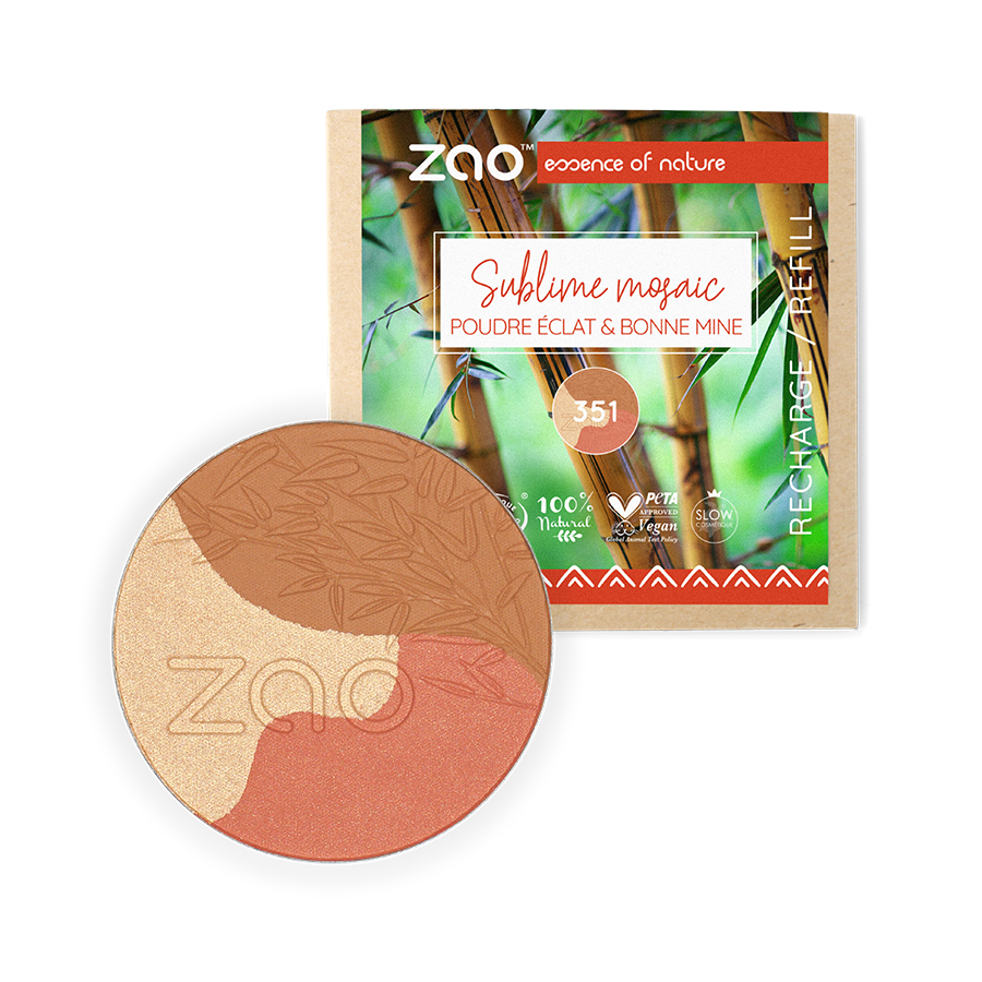 Zao Makeup Mosaic Blush
