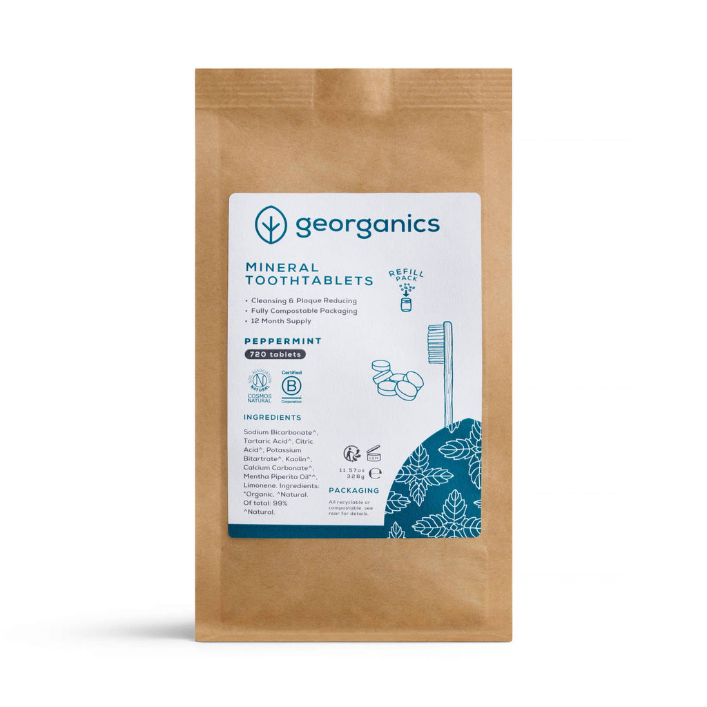 Georganics Mineral Toothpaste Tablets